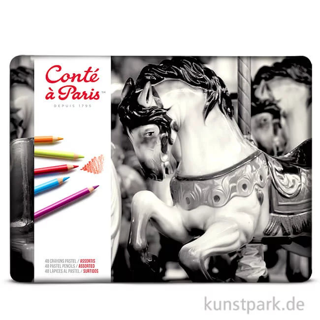 Artikelbild 1 des Artikels “Conte Pastellstifte - 48er Sortiment “