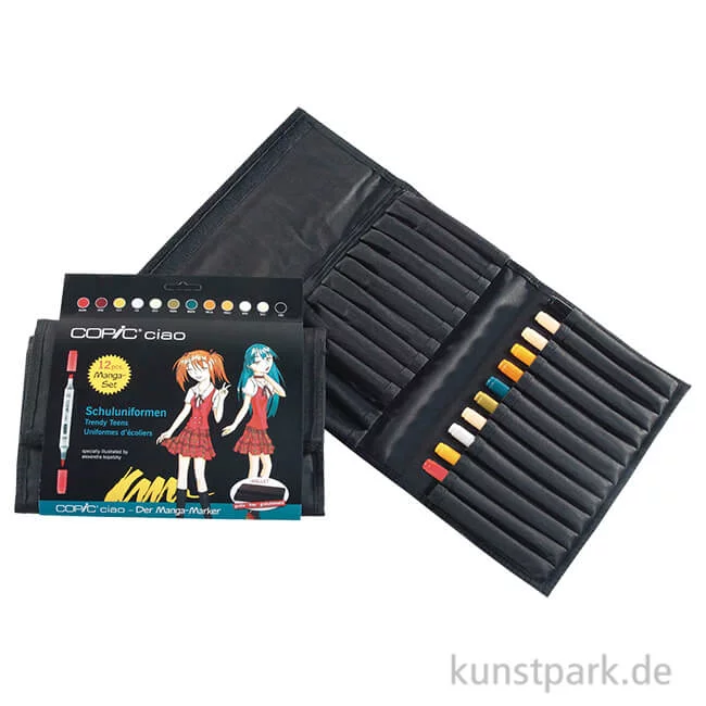 Artikelbild 1 des Artikels “COPIC ciao Marker Set 12er - Schuluniformen, Wallet “