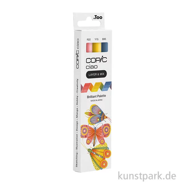 Artikelbild 1 des Artikels “COPIC ciao Set - 3er Brilliant Palette “