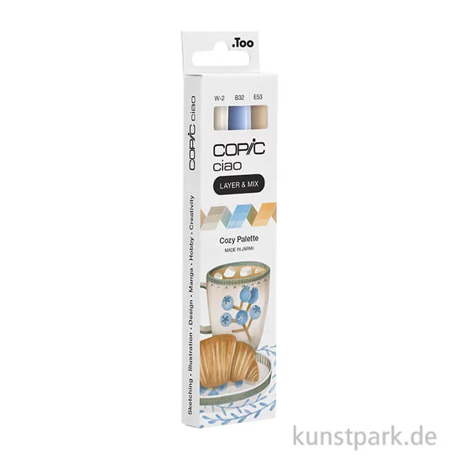 Artikelbild 1 des Artikels “COPIC ciao Set - 3er Cozy Palette “