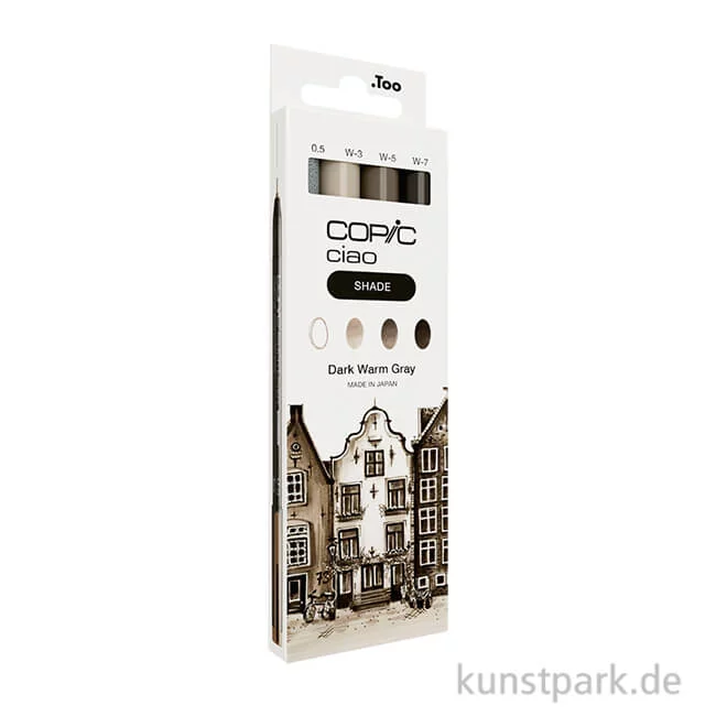 Artikelbild 1 des Artikels “COPIC ciao Shade Set - 4 Stifte, Dark Warm Gray “