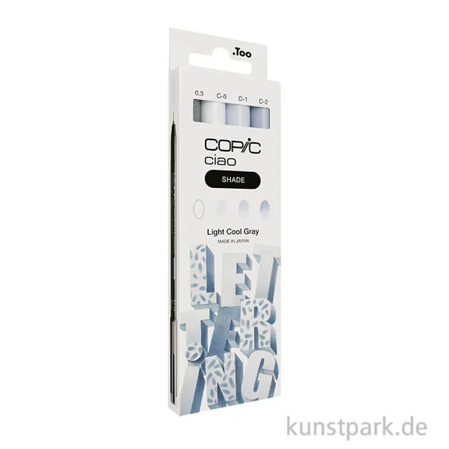 Artikelbild 1 des Artikels “COPIC ciao Shade Set - 4 Stifte, Light Cool Gray “