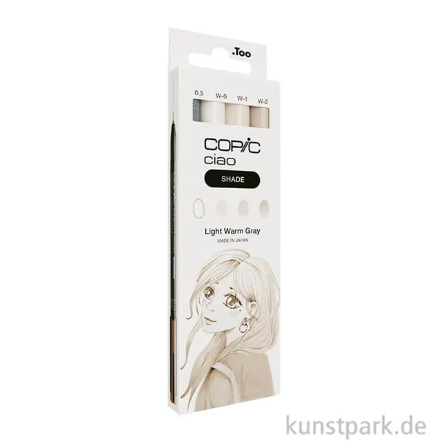 Artikelbild 1 des Artikels “COPIC ciao Shade Set - 4 Stifte, Light Warm Gray “