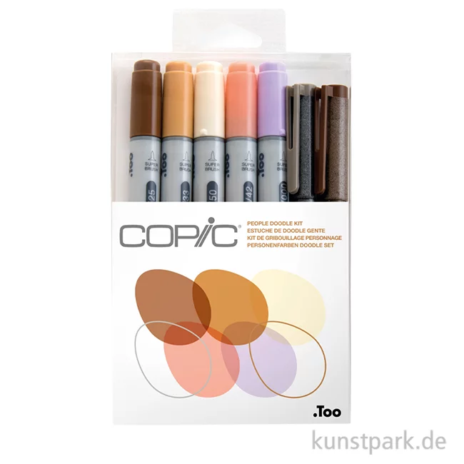 Artikelbild 1 des Artikels “COPIC Doodle Kit - People, 7 Stifte “