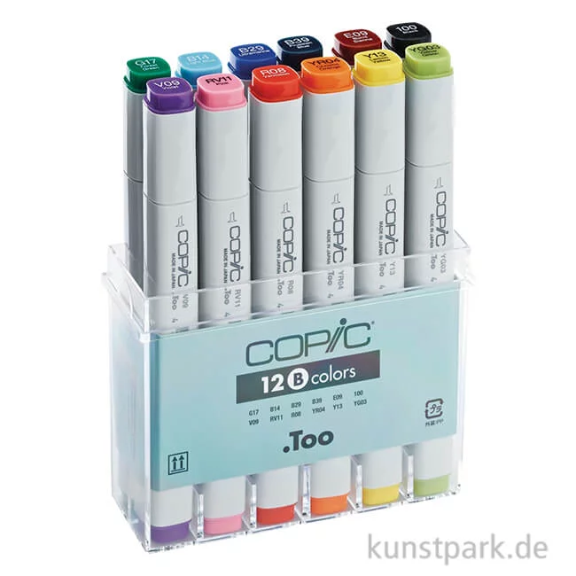 Artikelbild 1 des Artikels “COPIC Marker Set 12er - Basis “