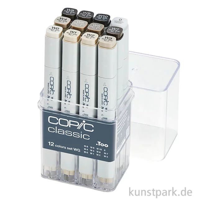 Artikelbild 1 des Artikels “COPIC Marker Set 12er - Grau WG “