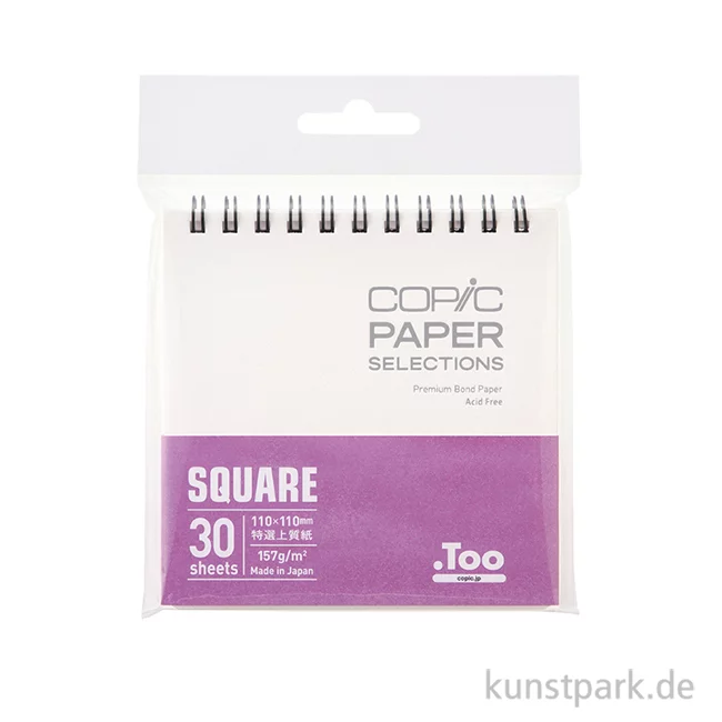 Artikelbild 1 des Artikels “COPIC Marker Sketchbook, 30 Blatt, 157 g/m² 11 x 11 cm“