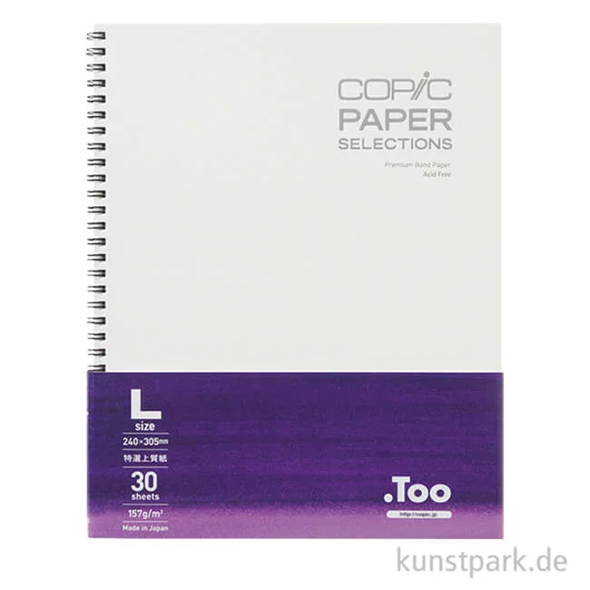Artikelbild 1 des Artikels “COPIC Marker Sketchbook, 30 Blatt, 157 g/m² 24 x 30,5 cm“