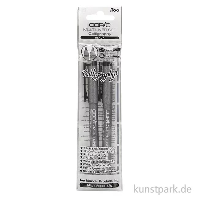 Artikelbild 1 des Artikels “COPIC Multiliner Calligraphy Set, 2 Stifte “