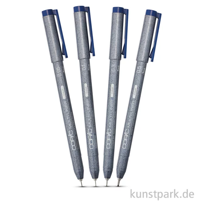 Artikelbild 1 des Artikels “COPIC Multiliner Cobalt Classic Set - 4 Strichstärken “