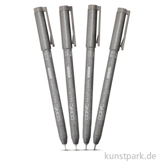 Artikelbild 1 des Artikels “COPIC Multiliner Warm Grey Classic Set - 4 Strichstärken “