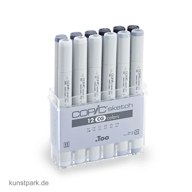 Artikelbild 1 des Artikels “COPIC sketch Set 12er - Cool Grey “