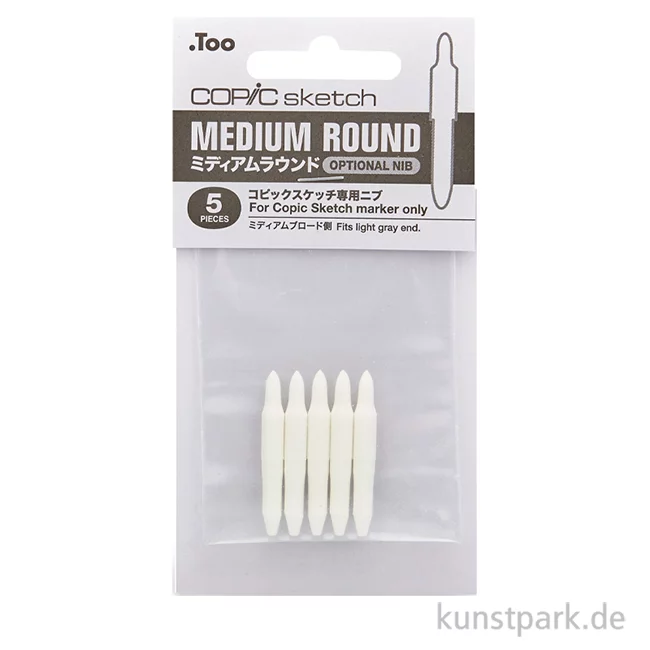 Artikelbild 1 des Artikels “COPIC Sketch Spitzen Medium Round, 5 Stück “