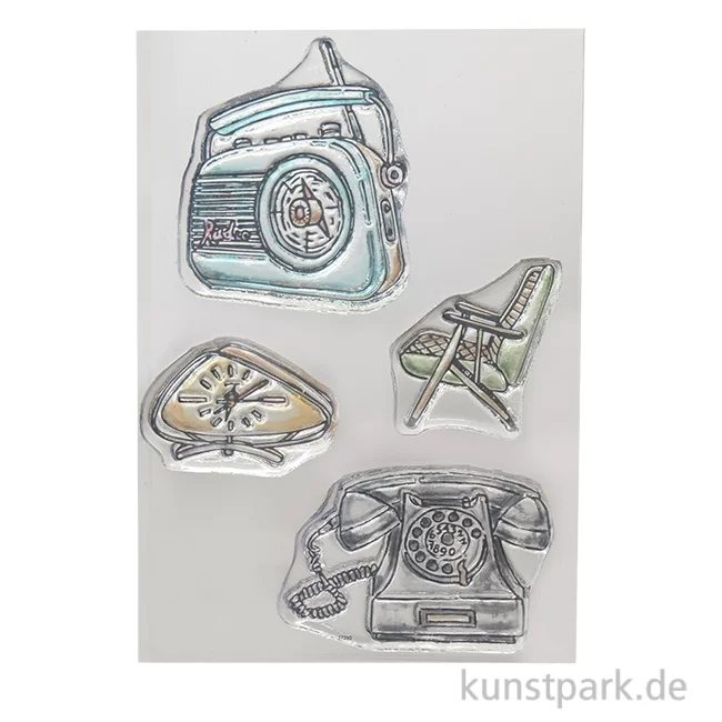 Artikelbild 1 des Artikels “CraftEmotions Clear Stamps - Vintage Motive, DIN A6 “