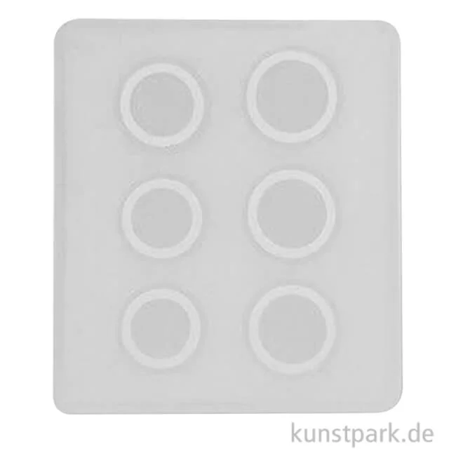Artikelbild 1 des Artikels “CraftEmotions Silikonform - 6 Ringe glatt, 8 x 9 cm “
