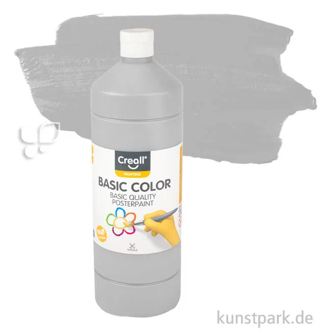 Artikelbild 1 des Artikels “Creall BASIC Gouachefarben 1000 ml Einzelfarbe | 22 Grau“
