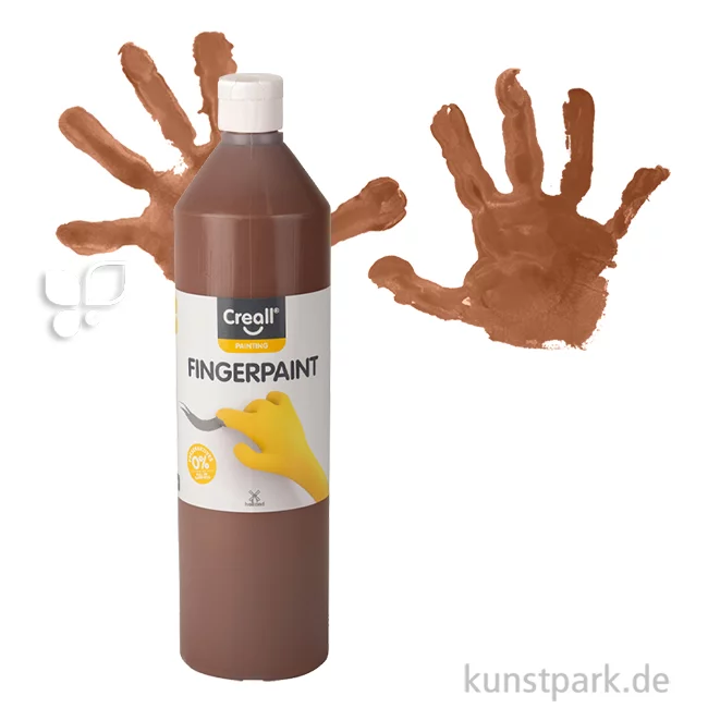 Artikelbild 1 des Artikels “Creall Fingerfarben 750 ml Einzelfarbe | 06 Braun“