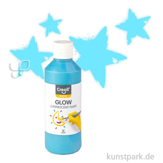 Artikelbild 1 des Artikels “Creall GLOW in the Dark 250 ml Blau“