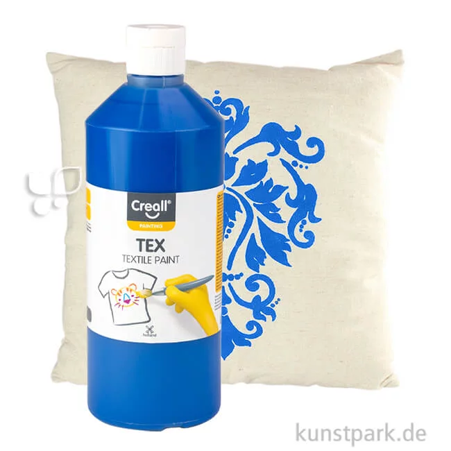 Artikelbild 1 des Artikels “Creall TEX Stoffmalfarbe 500 ml | Blau“