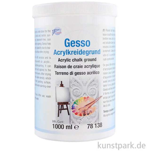 Artikelbild 1 des Artikels “Gesso Grundierung Farblos 1000 ml“