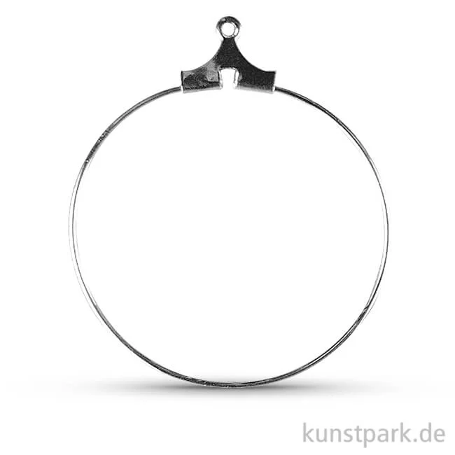 Artikelbild 1 des Artikels “Creole - 30 mm, 2 Stück Silber“