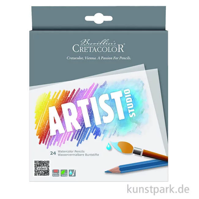 Artikelbild 1 des Artikels “Cretacolor ARTIST Studio - 24 Buntstifte, wasservermalbar “