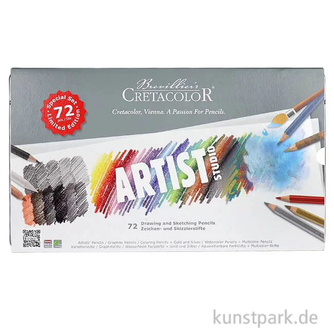 Artikelbild 1 des Artikels “Cretacolor STUDIO - 72er Set im Metalletui “