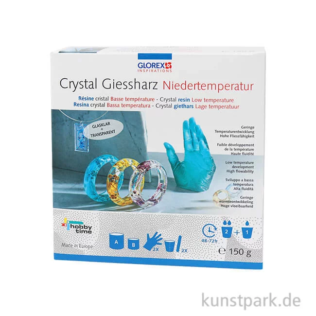 Artikelbild 1 des Artikels “Crystal Gießharz Niedertemperatur Resin, 150g “