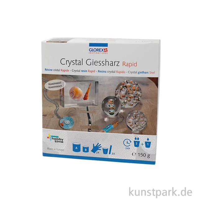 Artikelbild 1 des Artikels “Resin Crystal Gießharz Starter Set 150 ml“