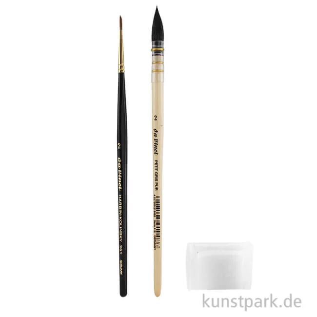 Artikelbild 1 des Artikels “da Vinci Aquarellset mit 2 Pinseln und Kernseife “
