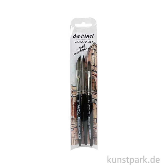 Artikelbild 1 des Artikels “da Vinci CASANEO XS Pinselset mit 3 Pinseln “