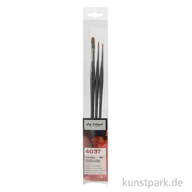 Artikelbild 1 des Artikels “da Vinci COLINEO Öl- und Acryl Pinselset mit 3 Pinseln “