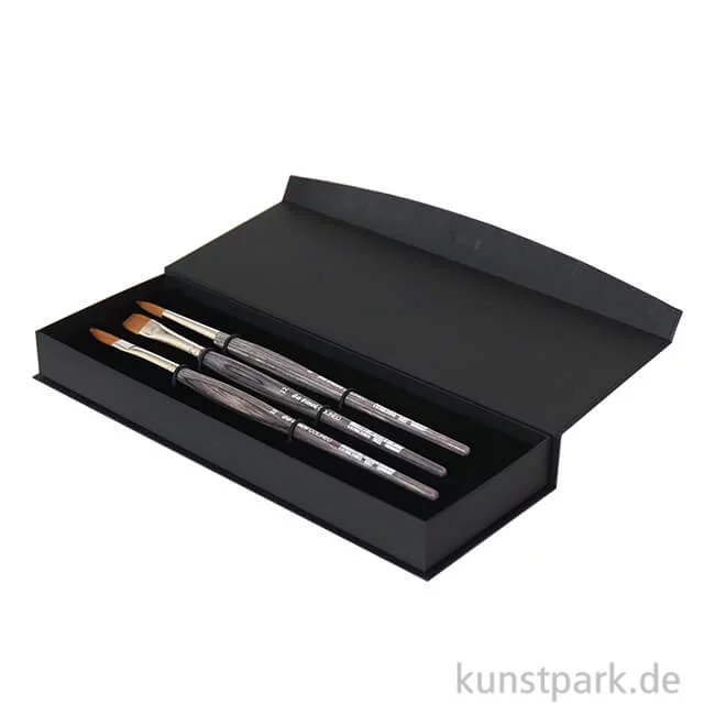 Artikelbild 1 des Artikels “da Vinci COLINEO Pinsel Geschenkbox mit 3 Aquarellpinseln “