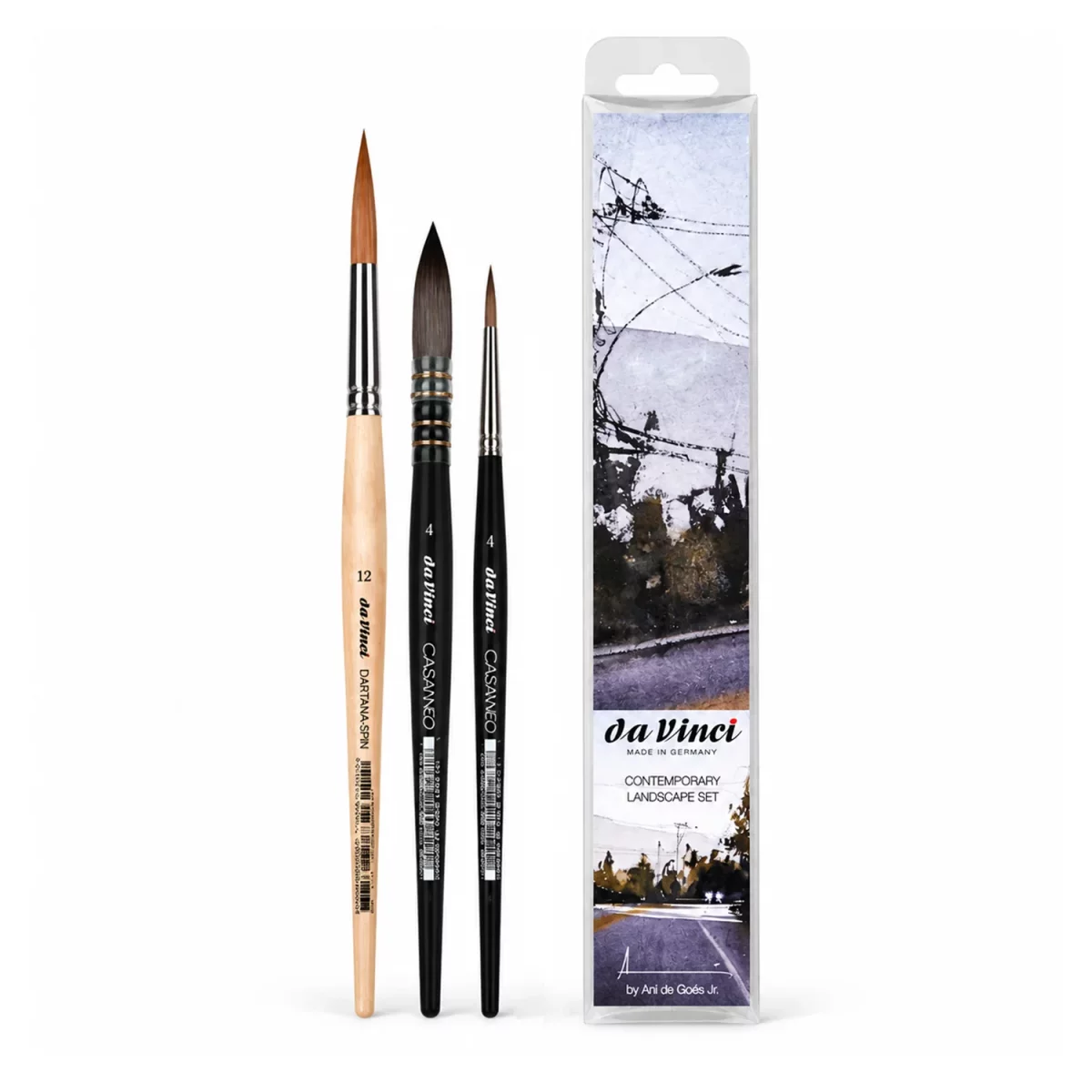 Artikelbild 1 des Artikels “da Vinci Contemporary Landscape Pinselset - Ari de Goes Jr. Edition “
