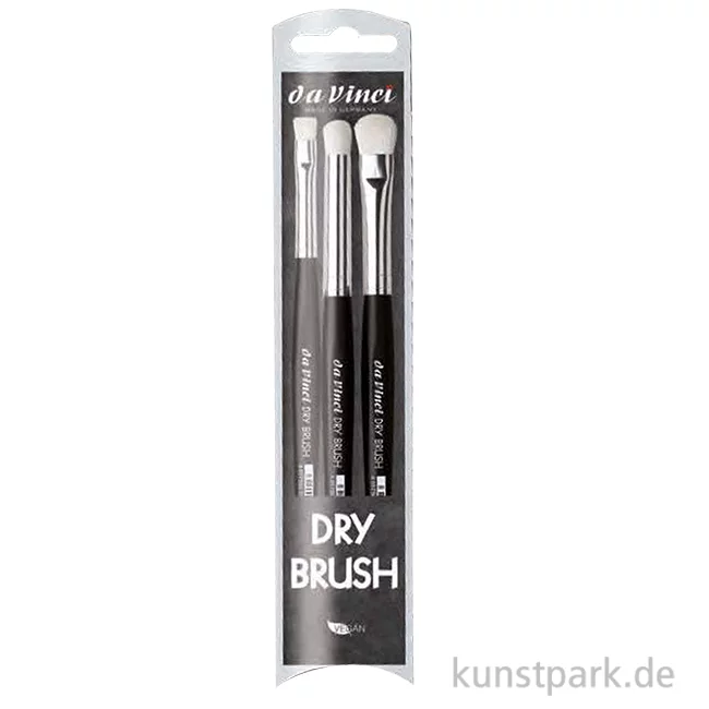 Artikelbild 1 des Artikels “da Vinci - Dry Brush Set mit 3 Pinseln für Miniaturmalerei “