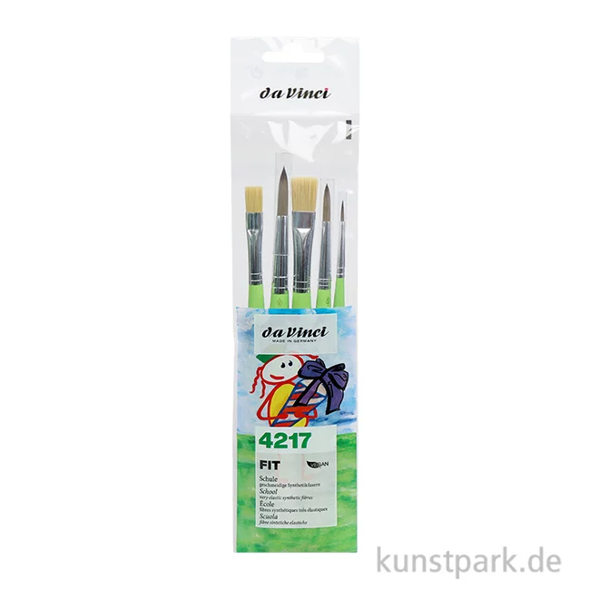 Artikelbild 1 des Artikels “da Vinci FIT SYNTHETIC - Schulpinsel Set mit 5 Pinseln “