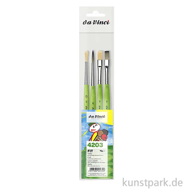 Artikelbild 1 des Artikels “da Vinci FIT SYNTHETICS Set mit 4 Pinseln “
