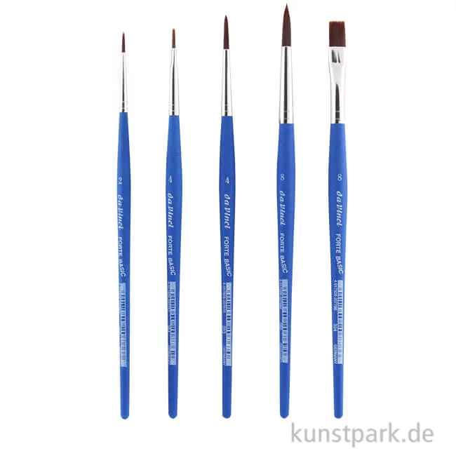 Artikelbild 1 des Artikels “da Vinci Hobbypinselset FORTE-Basic 5 Pinsel “