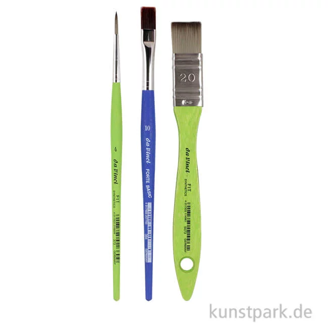 Artikelbild 1 des Artikels “da Vinci HOME und DECO Set mit 3 Pinseln “
