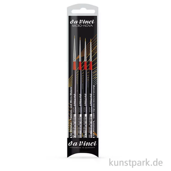 Artikelbild 1 des Artikels “da Vinci - MICRO-NOVA Synthetik Pinselset mit 4 Pinseln “