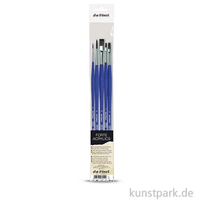 Artikelbild 1 des Artikels “da Vinci Pinselset FORTE ACRYLICS 5 Synthetikpinsel “