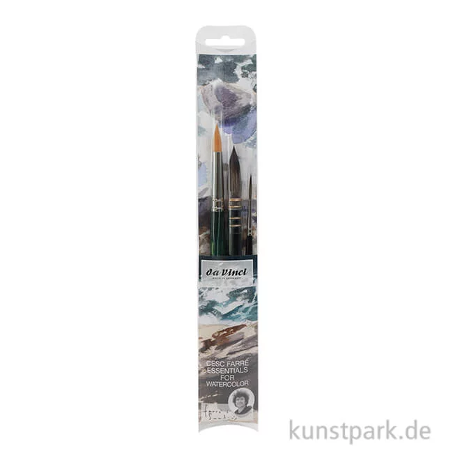 Artikelbild 1 des Artikels “da Vinci Pinselset - Watercolor Essentials, Cesc Farré Signature Set “