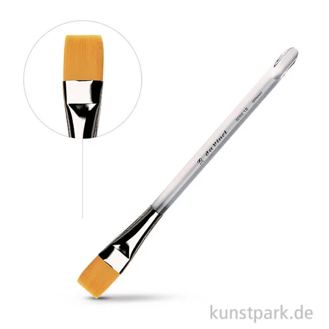 Artikelbild 1 des Artikels “da Vinci Serie 18 - NOVA Grundierpinsel flach mit Plexistiel “