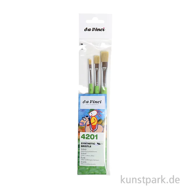 Artikelbild 1 des Artikels “da Vinci Serie 379 - FIT SYNTHETIC BRISTLE - 3 Borstpinsel im Set “