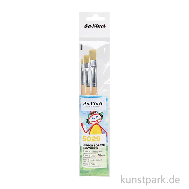 Artikelbild 1 des Artikels “da Vinci Serie 5029 - JUNIOR synthetischer Borstenpinsel 3er Set “