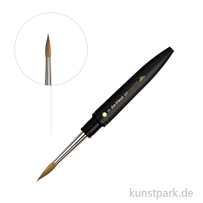 Artikelbild 1 des Artikels “da Vinci Serie 8510 - GO MAESTRO Reise-Aquarellpinsel, Rund, Kolinsky “