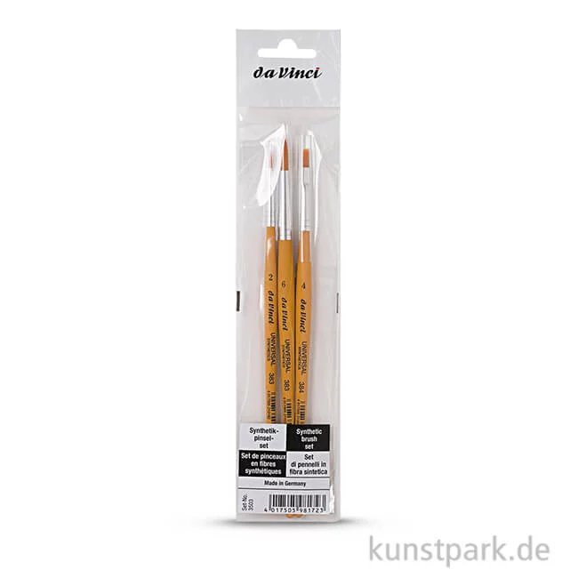 Artikelbild 1 des Artikels “da Vinci Synthetikpinselset UNIVERSAL 3 Pinsel “