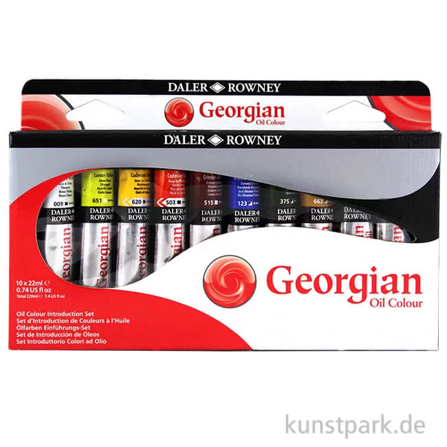 Artikelbild 1 des Artikels “Daler-Rowney GEORGIAN Ölfarben - Introduction Set, 10 x 22 ml “