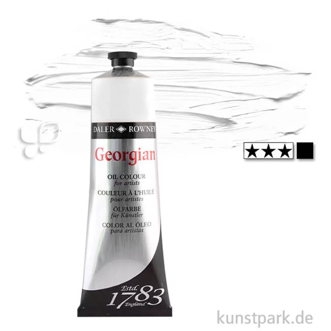 Artikelbild 1 des Artikels “Daler-Rowney GEORGIAN Ölfarben 225 ml | 009 Titanium Weiß“