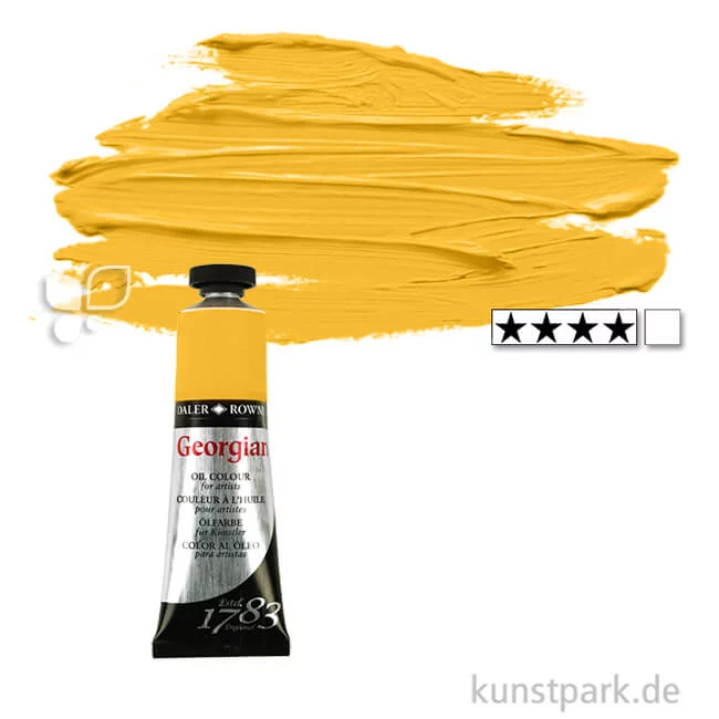 Artikelbild 1 des Artikels “Daler-Rowney GEORGIAN Ölfarben 38 ml | 663 Lichter Ocker“